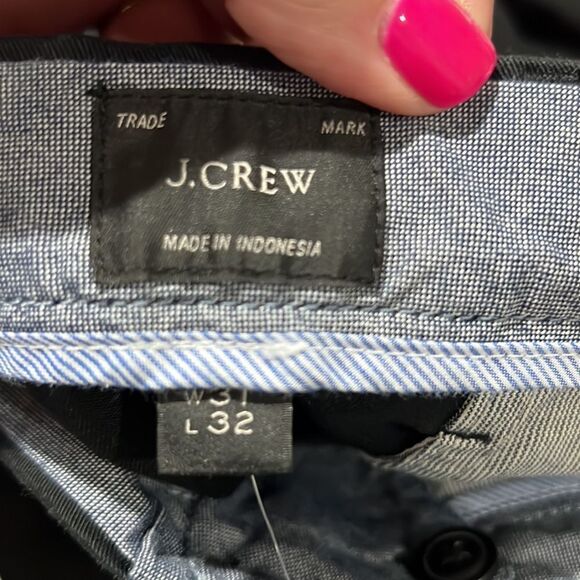 J. Crew 484 Slim-fit stretch chino pant Black size 31 NWT - Picture 10 of 14